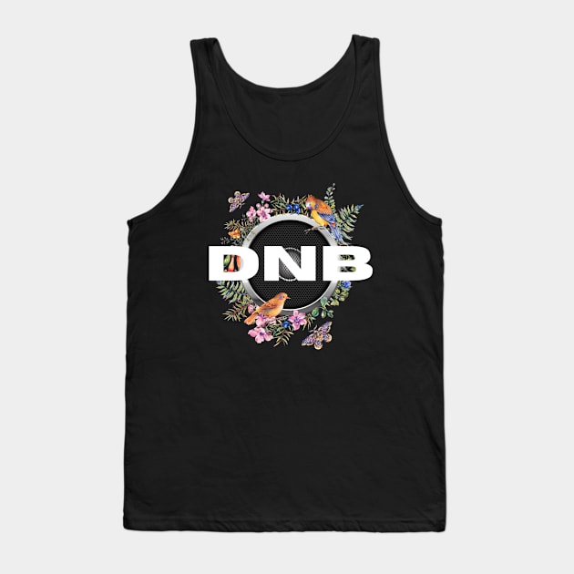 DNB - Bass Birds Tank Top by DISCOTHREADZ 